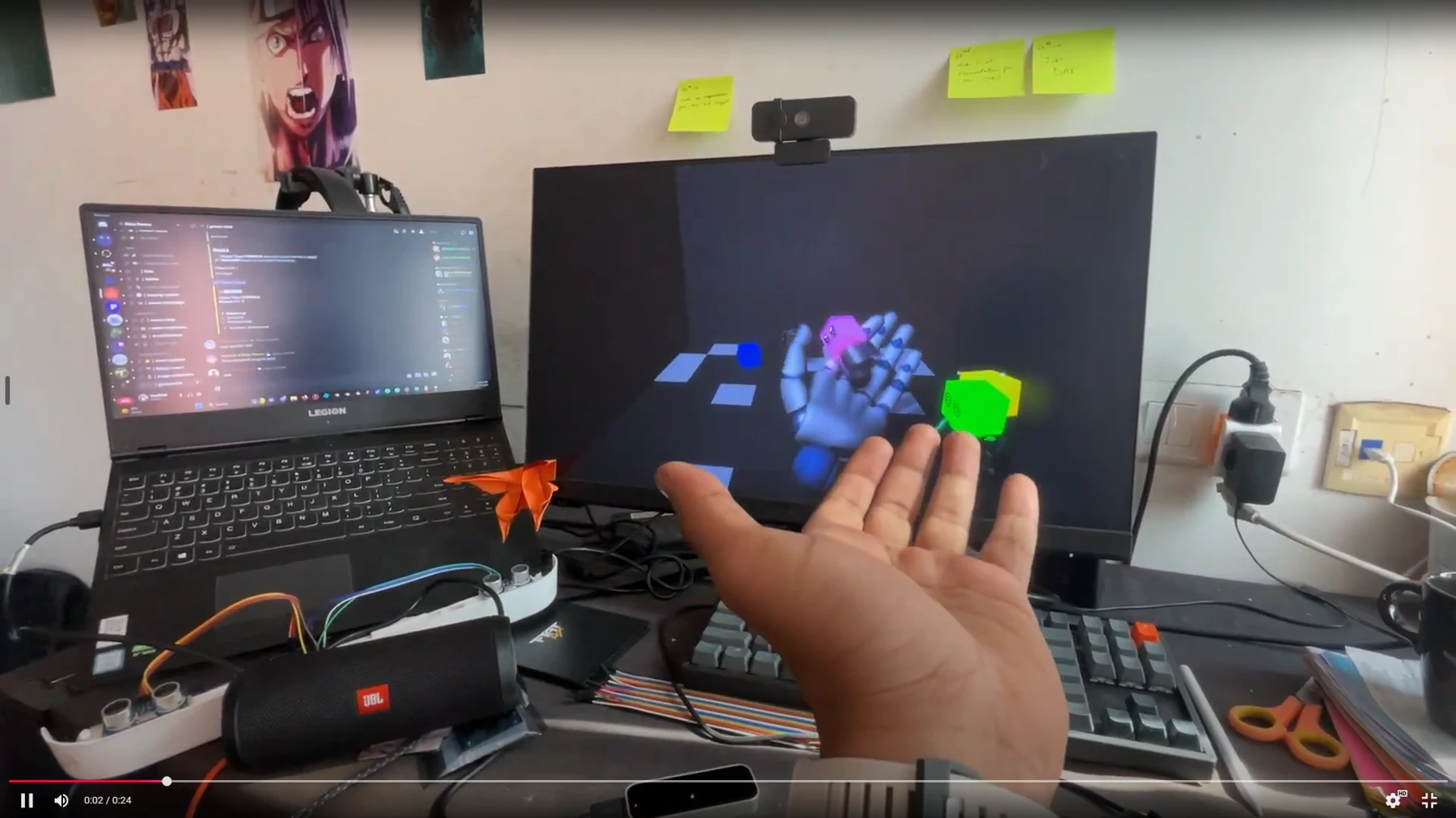 Leap Motion hand gestures