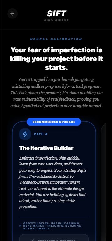 Neural Calibration UI